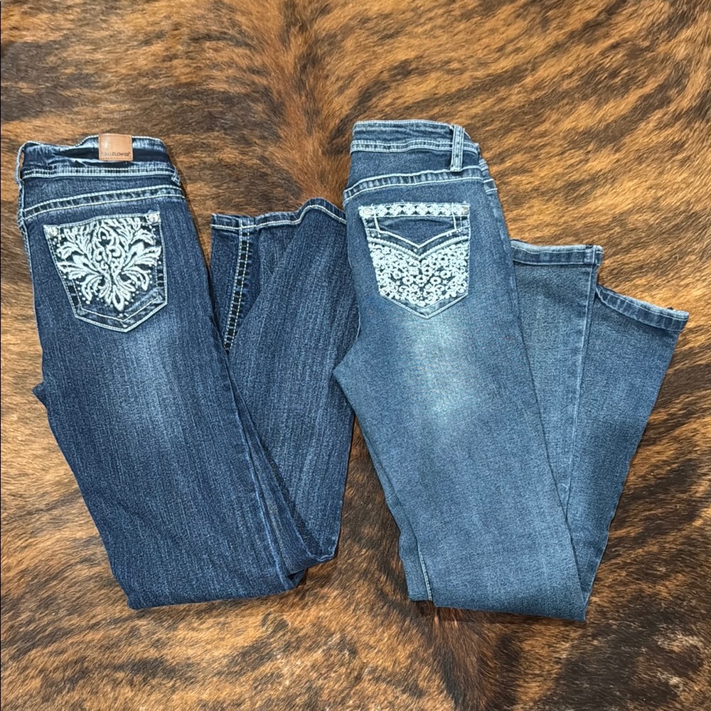 Wild Flower and Harper & Ivy Jean bundle size 3